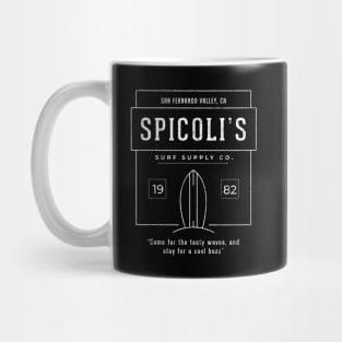 Spicol's Surf Supply Co. - modern vintage logo Mug